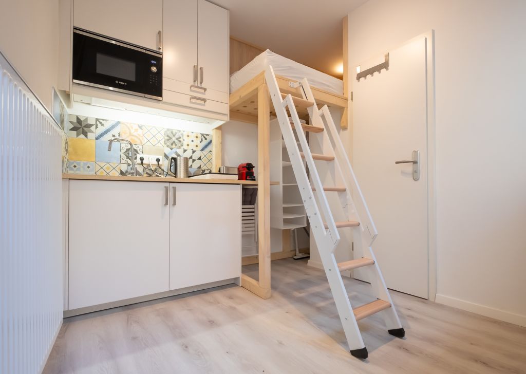 Miete 1 Zimmer Wohnung Marburg | Ganze Wohnung | Marburg | Ruhiges Mikro-Apartment im Stadtkern | Hominext