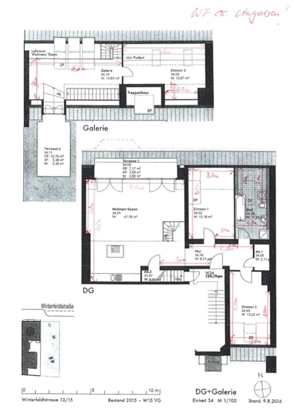 Rent 3 rooms apartment Berlin | Entire place | Berlin | Einzigartige Maisonette DG-Wohnung in repräsentativem Altbau mit Lift und Balkon | Hominext