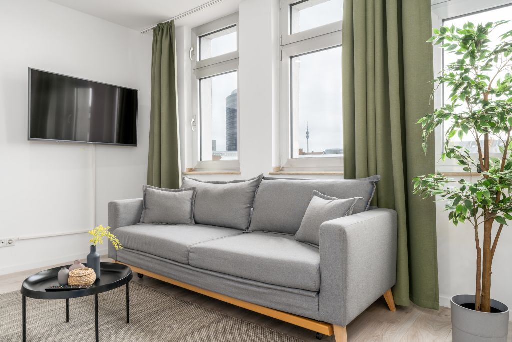 Miete 1 Zimmer Wohnung Dortmund | Ganze Wohnung | Dortmund | Design Suite "L" Innenstadt | Netflix | Küche | Hominext