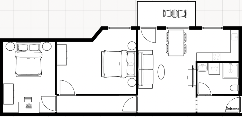 Rent 2 rooms apartment Berlin | Entire place | Berlin | 3 Zimmer Luxus Apartment mit Wohnküche | Hominext