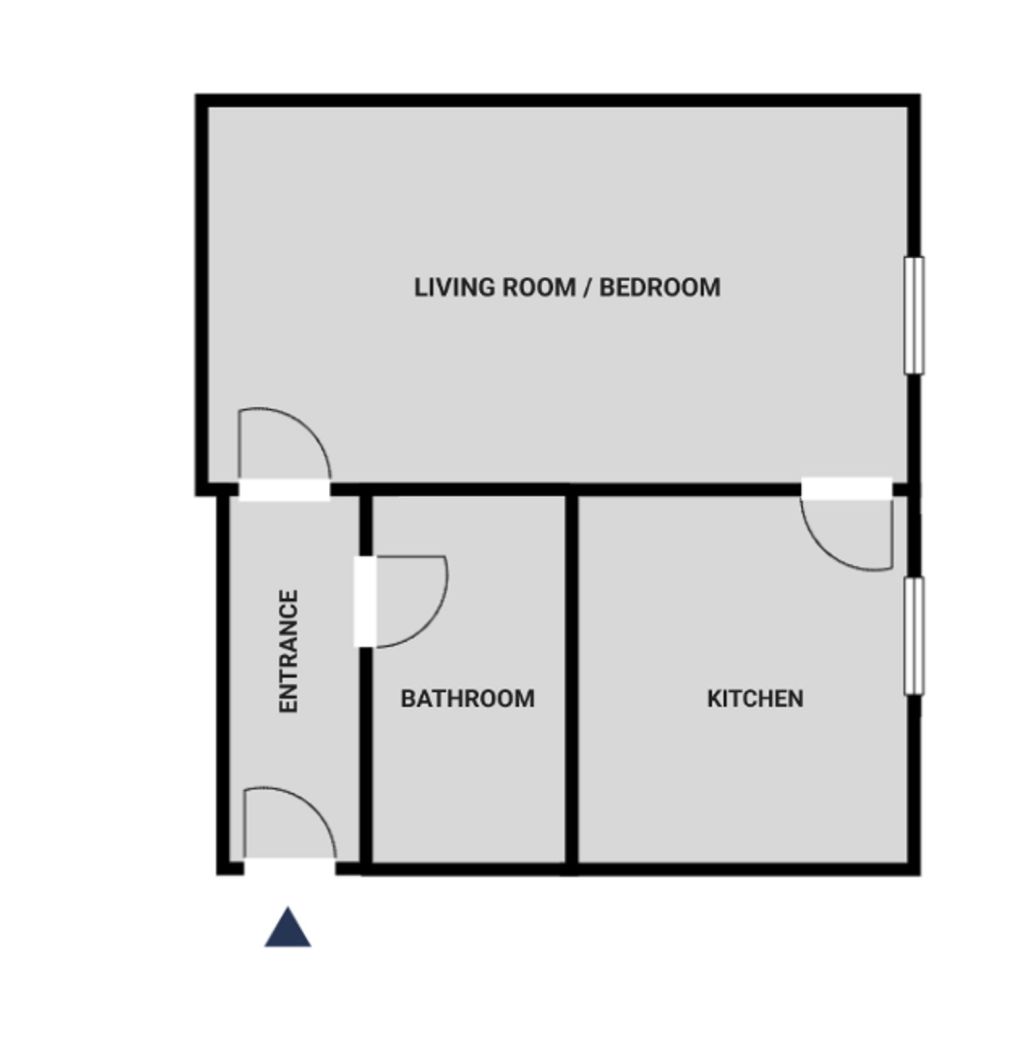 Miete 1 Zimmer Wohnung Berlin | Ganze Wohnung | Berlin | Wunderschöne vollmöblierte Studio Wohnung direkt an der Schloßstraße. | Hominext