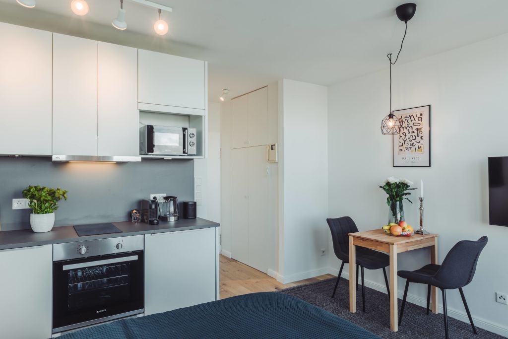 Miete 1 Zimmer Wohnung Berlin | Ganze Wohnung | Berlin | Modernes Studio mit Dachterrasse im Prenzlauer Berg | Hominext