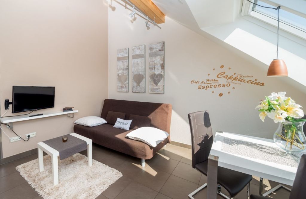 Rent 1 room apartment Bensheim | Entire place | Bensheim | Moderne Premium-Wohnung "Suite - Cappuccino", 38 m² | Hominext