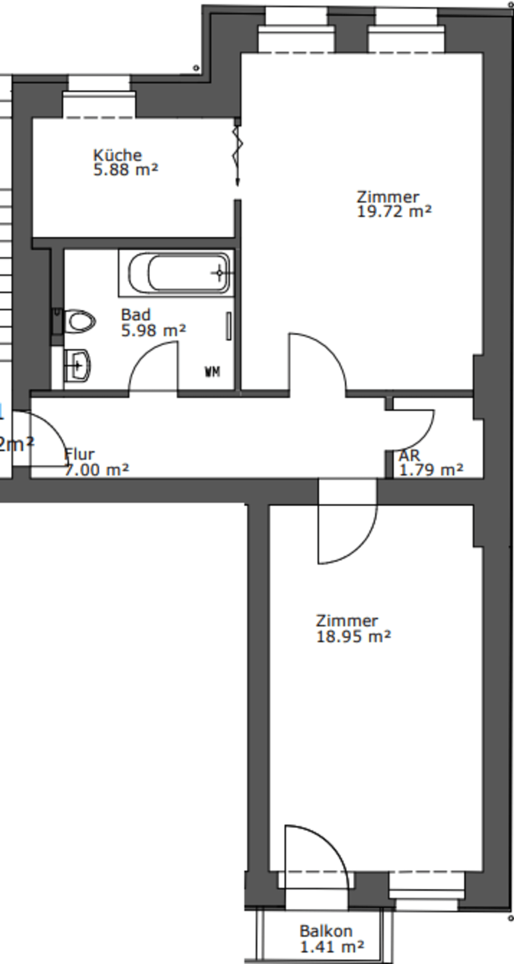 Miete 1 Zimmer Wohnung Berlin | Ganze Wohnung | Berlin | Lichtdurchflutet & Urban | Hominext