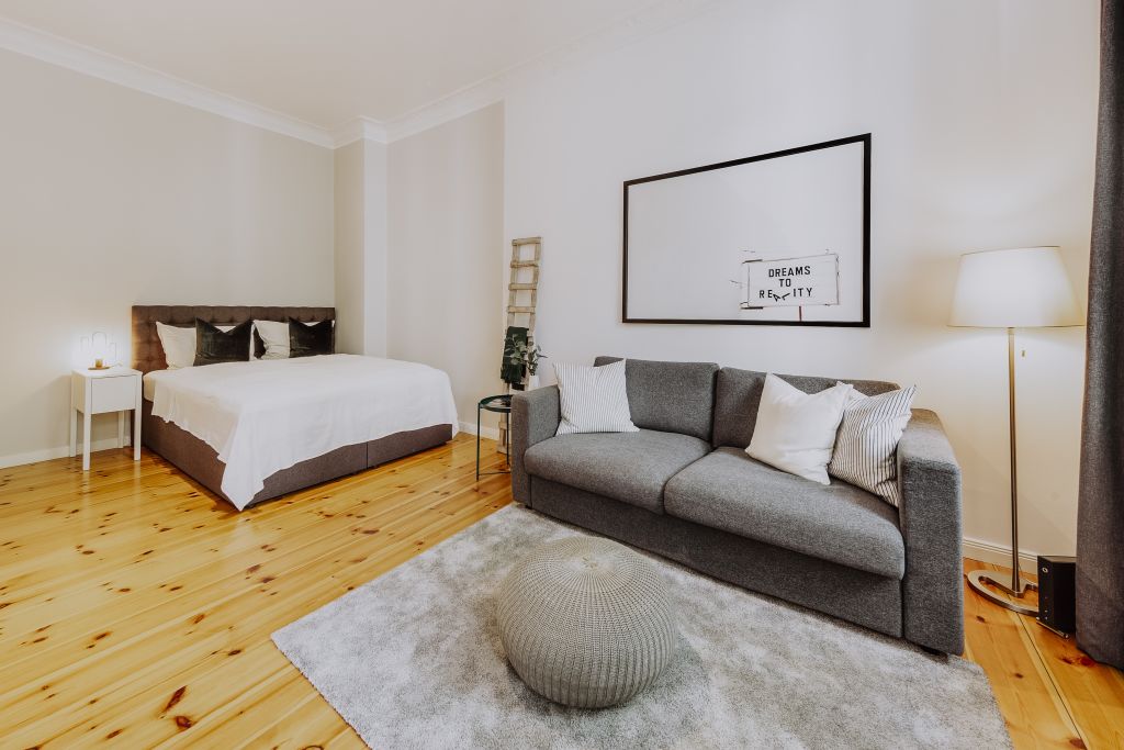 Miete 1 Zimmer Wohnung Berlin | Ganze Wohnung | Berlin | Ruhiges und stylisches Studio im Herzen des Prenzlauer Bergs | Hominext