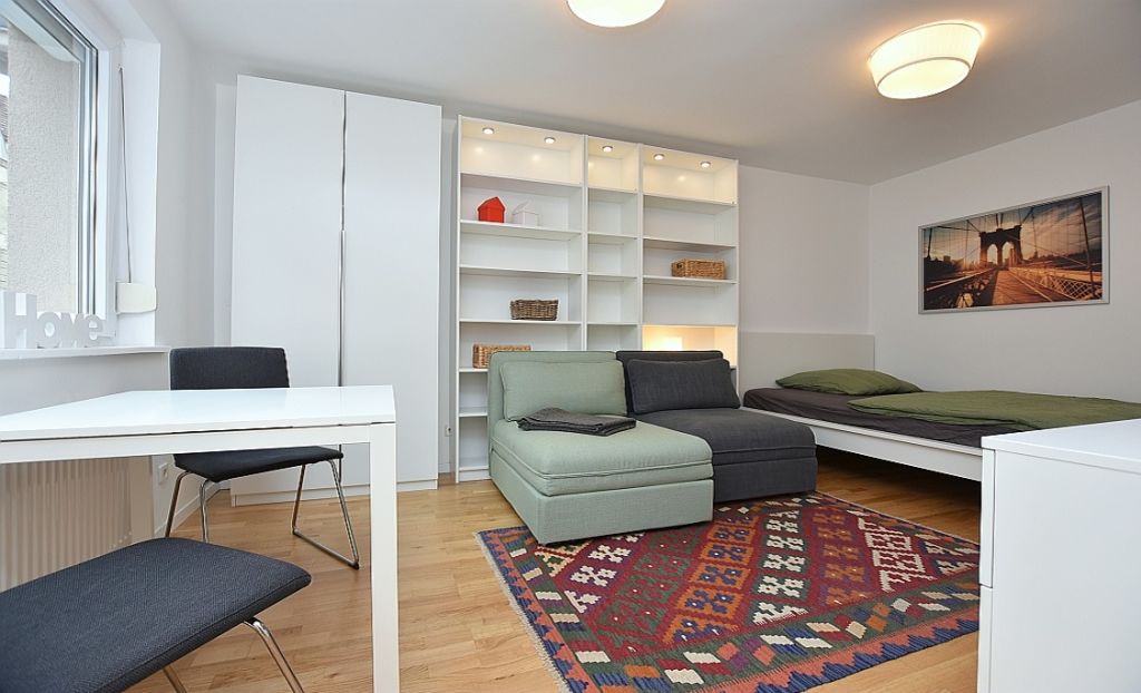 Miete 1 Zimmer Wohnung Stuttgart | Ganze Wohnung | Stuttgart | Mitten in der Stadt - Dennoch ruhig | Hominext