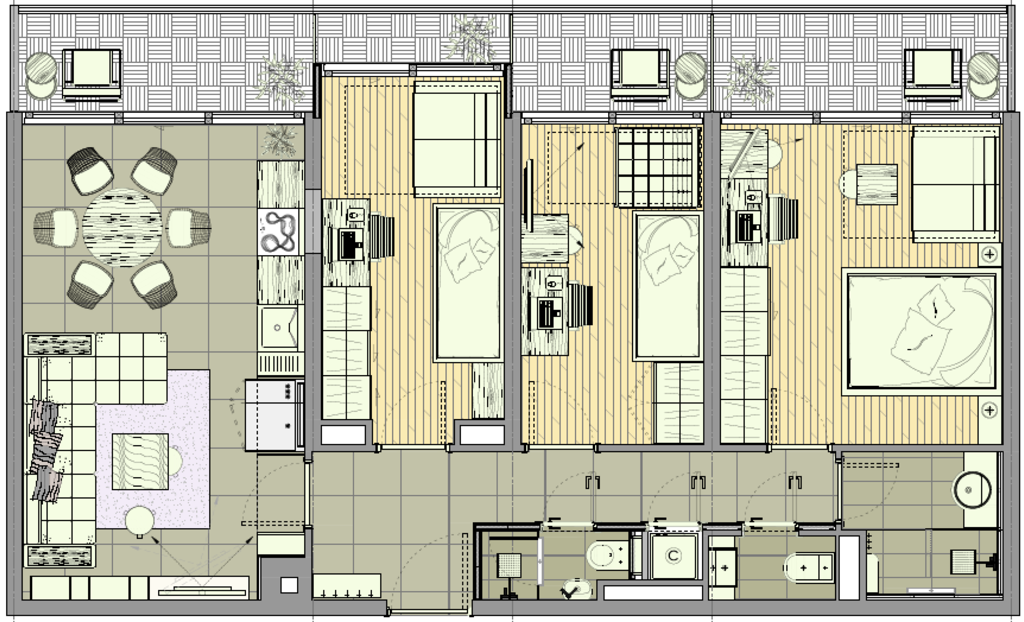 Miete 3 Zimmer Wohnung München | Ganze Wohnung | München | Luxus Apartment mit Aussicht | Hominext