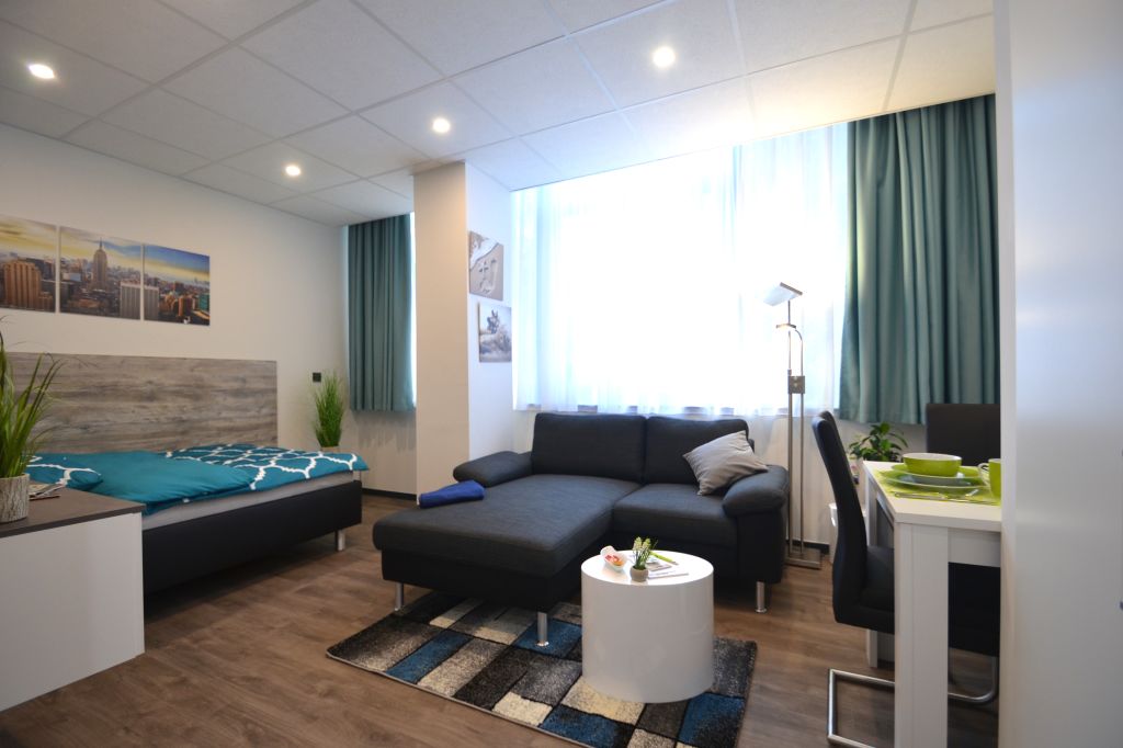 Miete 1 Zimmer Wohnung Offenbach am Main | Ganze Wohnung | Offenbach am Main | Business Apartment mit Wohlfühlfaktor für 1 Person | Hominext