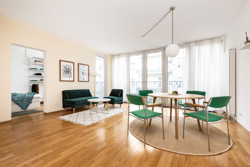 Rent 1 room apartment Berlin | Entire place | Berlin | Ein modernes Apartment aus der Mitte des Jahrhunderts am Fluss | Hominext