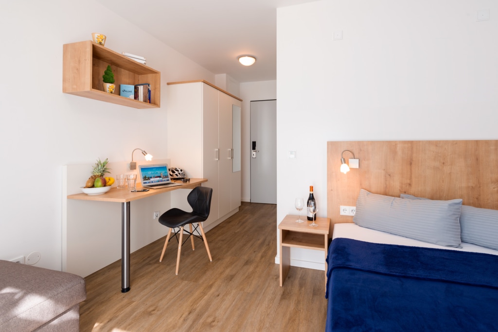 Rent 1 room apartment München | Studio | München | Lichtdurchflutetes Co-Living Studio, >NUR< verfügbar für Studenten, Praktikanten oder Azubis | Hominext