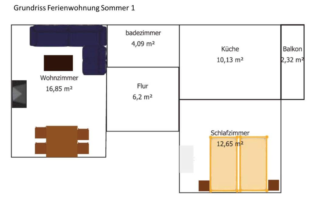 Miete 1 Zimmer Wohnung Bremen | Ganze Wohnung | Bremen | Gemütliches Apartment | Hominext