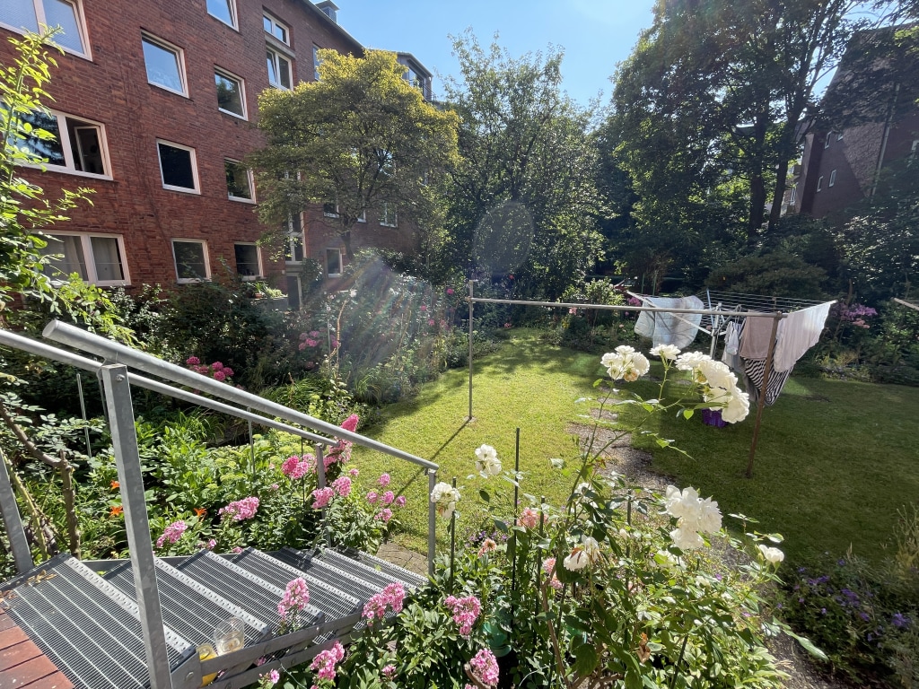 Rent 1 room apartment Hamburg | Entire place | Hamburg | 2 Zimmer Wohnung mit Garten, sehr ruhig, tolle Lage nähe Sternschanze | Hominext