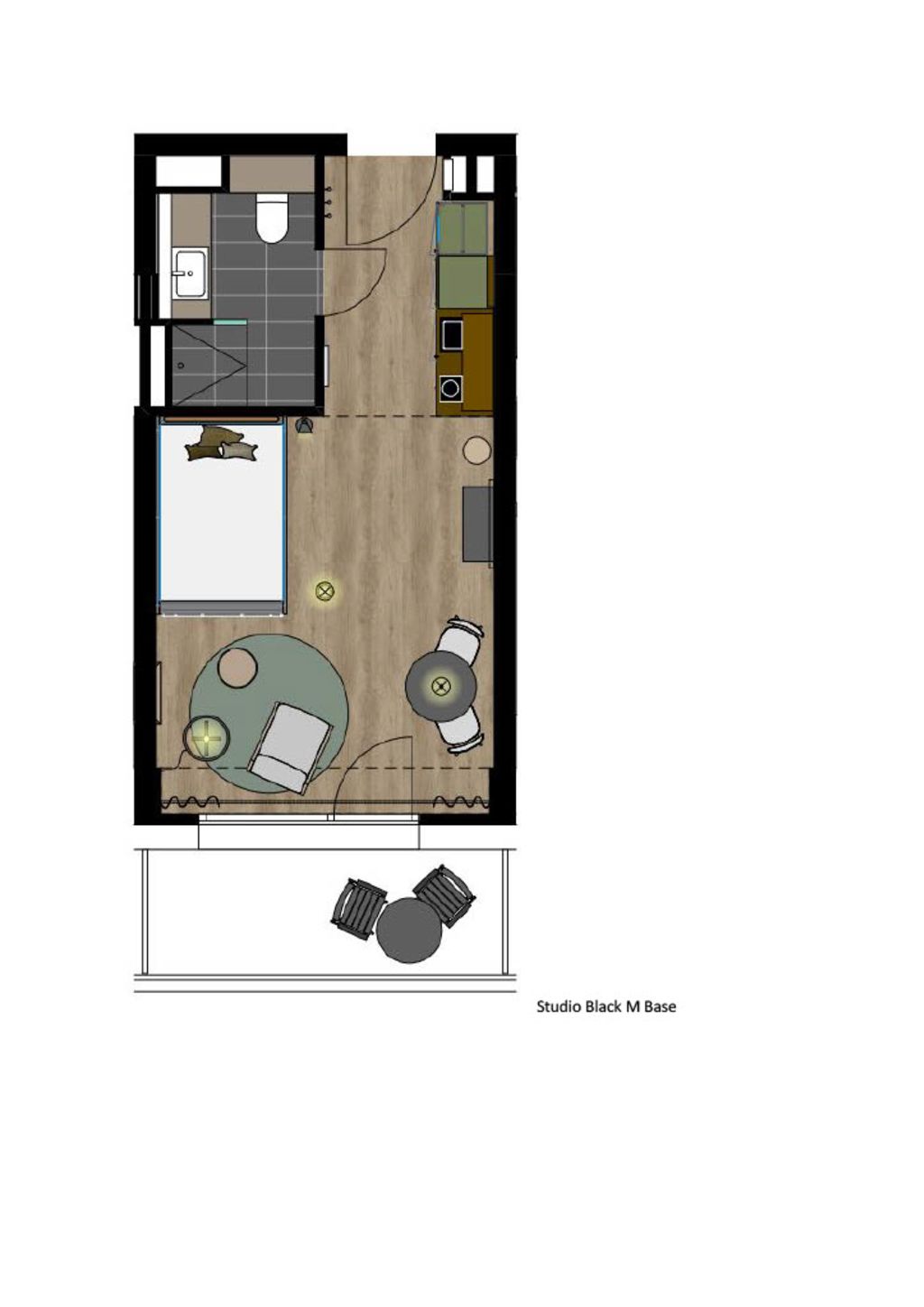 Rent 1 room apartment Freiburg im Breisgau | Entire place | Freiburg im Breisgau | Studio M Base | Hominext