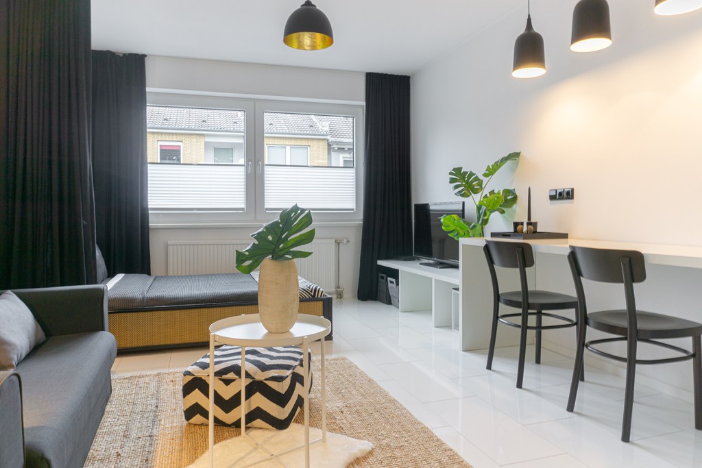 Miete 1 Zimmer Wohnung Düsseldorf | Ganze Wohnung | Düsseldorf | Designer Apartment auf der Lorettostrasse! | Hominext