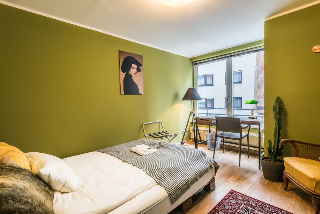 Miete 1 Zimmer Wohnung Mannheim | Ganze Wohnung | Mannheim | Farbenfrohes Apartment für 2 Personen | Hominext