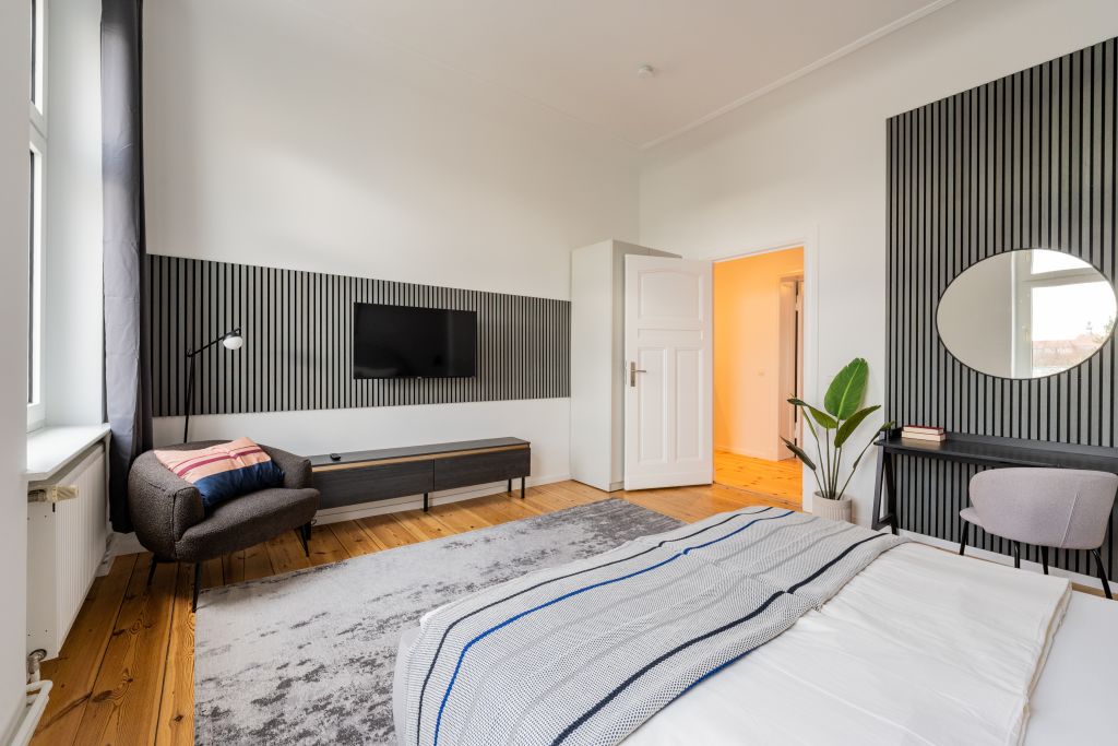 Miete 1 Zimmer Wohnung Berlin | Ganze Wohnung | Berlin | Neu renovierte und möblierte 2-Zimmer-Wohnung mit Balkon in Mariendorf | Hominext