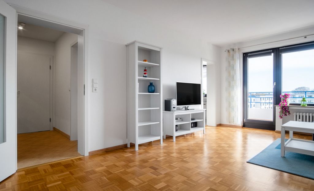 Miete 1 Zimmer Wohnung Hannover | Ganze Wohnung | Hannover | Modernes 2 Zimmer-Apartment mit Balkon | Hominext