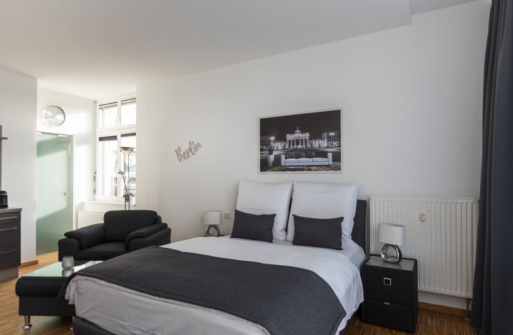 Miete 1 Zimmer Wohnung Berlin | Ganze Wohnung | Berlin | Vollmöblierte Design-Wohnung in Berlin Mitte | Hominext