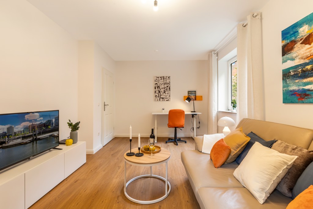 Miete 1 Zimmer Wohnung Hamburg | Ganze Wohnung | Hamburg | Moderne & fantastische Wohnung mit Balkon im Herzen von Hamburg-Mitte | Hominext