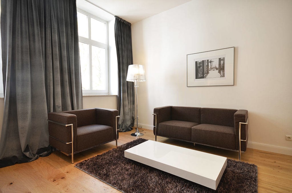 Rent 1 room apartment Frankfurt am Main | Entire place | Frankfurt am Main | Komfortables, voll ausgestattetes Serviced Apartment mit 1 Schlafzimmer in Frankfurt in der Nähe des Nizza Parks # 6084 | Hominext