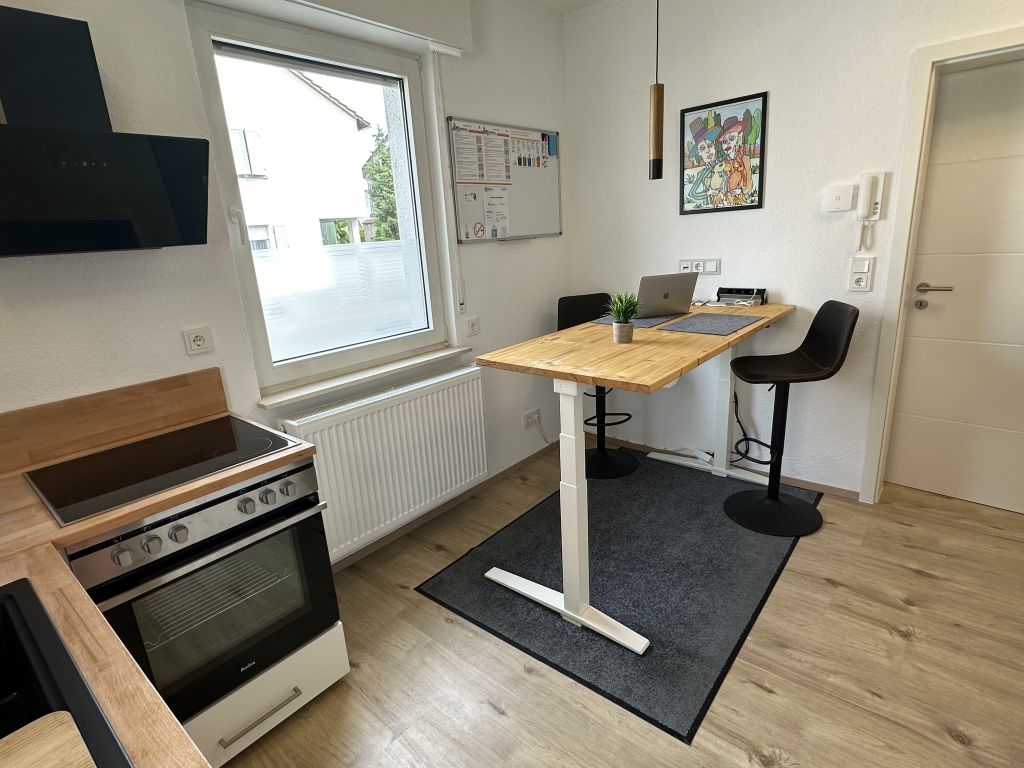 Miete 1 Zimmer Wohnung Biebesheim am Rhein | Ganze Wohnung | Biebesheim am Rhein | Kleines Apartment mit 1 Schlafzimmer und Arbeitsplatz | Hominext