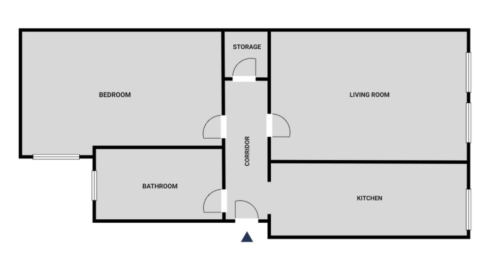 Miete 1 Zimmer Wohnung Berlin | Ganze Wohnung | Berlin | Wunderschöne vollmöblierte 2 Zimmer Wohnung in super Lage in der nähe der Spree. | Hominext