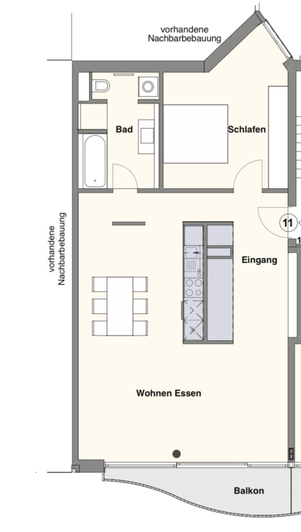 Miete 1 Zimmer Wohnung Berlin | Ganze Wohnung | Berlin | Mitten in Prenzlauer Berg: Neubau mit Süd-Balkon | Hominext