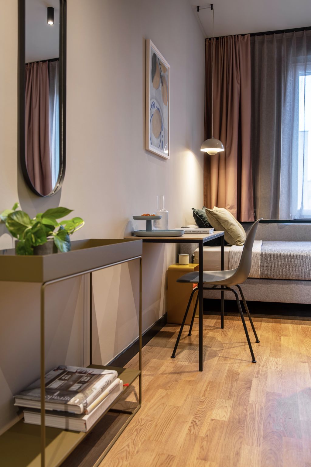 Miete 1 Zimmer Wohnung Berlin | Ganze Wohnung | Berlin | Serviced Apartment in Berlin Mitte, Wedding mit Balkon | Hominext