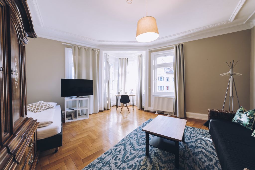 Miete 1 Zimmer Wohnung Stuttgart | Ganze Wohnung | Stuttgart | Jugendstil-Wohnung | Hominext