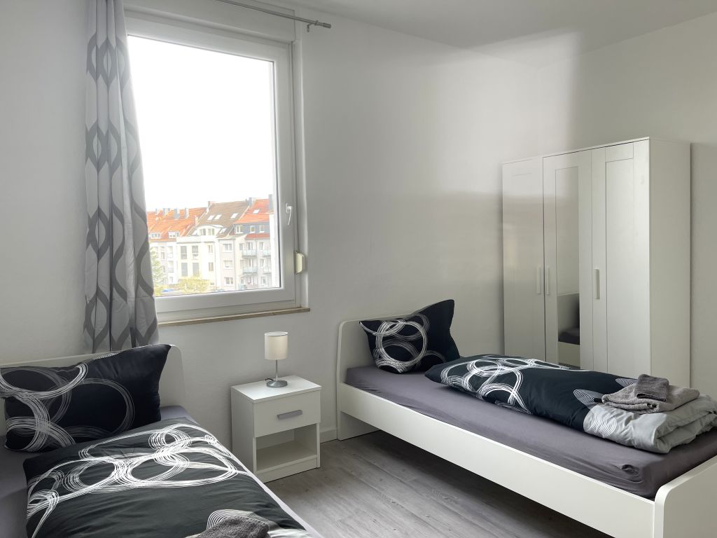 Miete 2 Zimmer Wohnung Osnabrück | Ganze Wohnung | Osnabrück | 4-Bett-Apartment für Monteur | Küche | Hominext