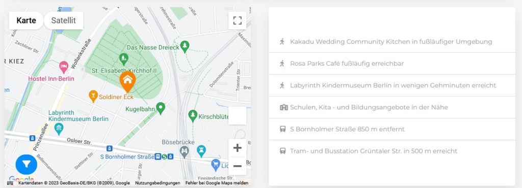 Miete 1 Zimmer Wohnung Berlin | Ganze Wohnung | Berlin | Sophienpark in Mitte-Wedding | Hominext