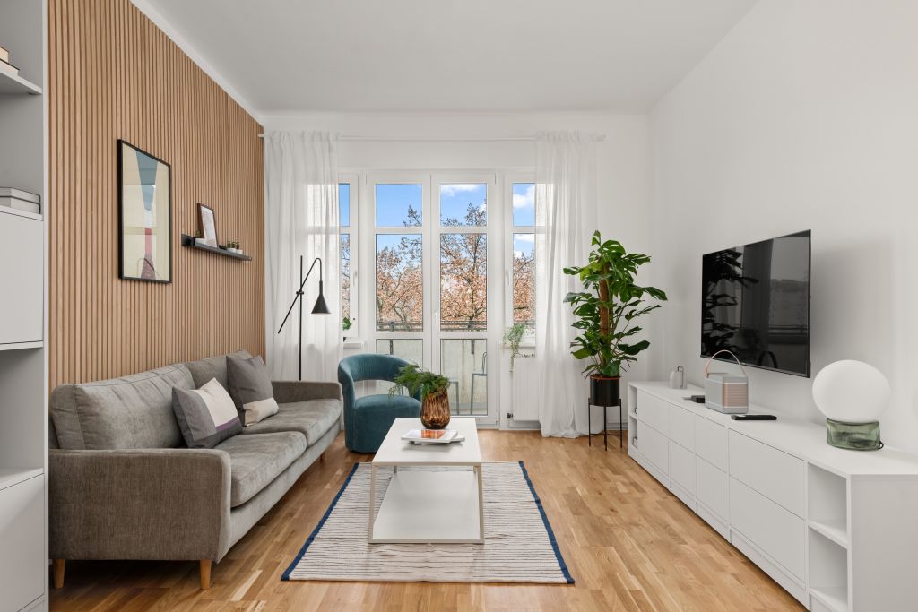 Miete 1 Zimmer Wohnung Berlin | Ganze Wohnung | Berlin | Gemütliches Apartment mit Balkon in Neukölln | Hominext