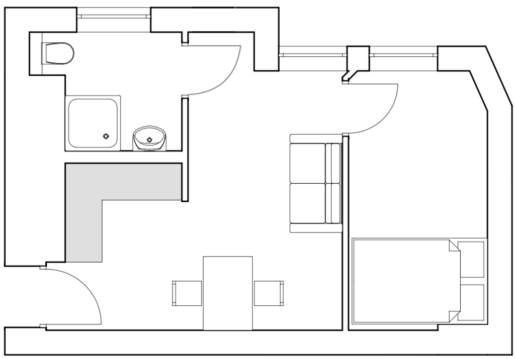 Rent 1 room apartment Berlin | Entire place | Berlin | Frisch sanierte 2-Zimmer Altbauwohnung | Hominext