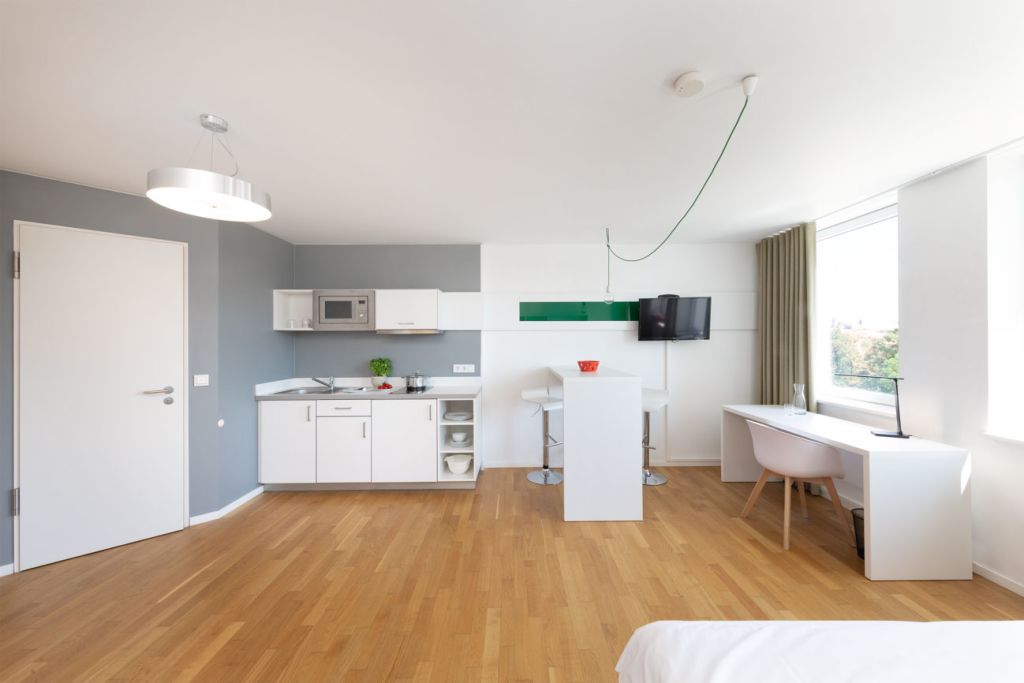 Miete 1 Zimmer Wohnung Nürnberg | Ganze Wohnung | Nürnberg | Modernes und komfortables Apartment mit Küche | Hominext