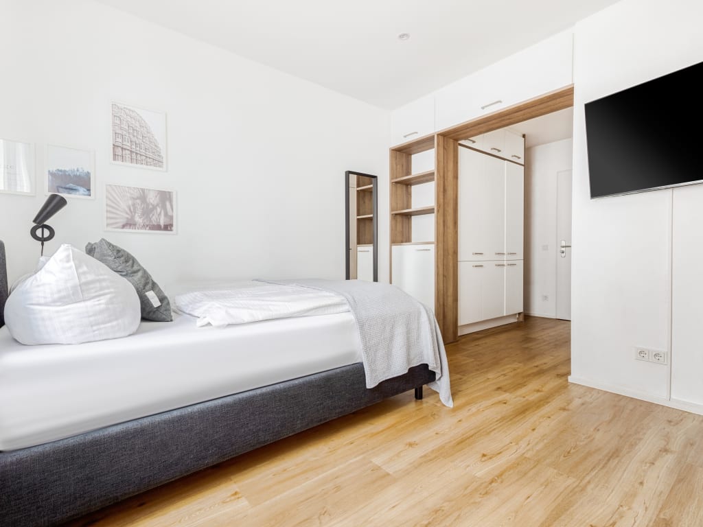 Miete 1 Zimmer Wohnung Augsburg | Ganze Wohnung | Augsburg | Augsburg Am Katzenstadel Suite S | Hominext