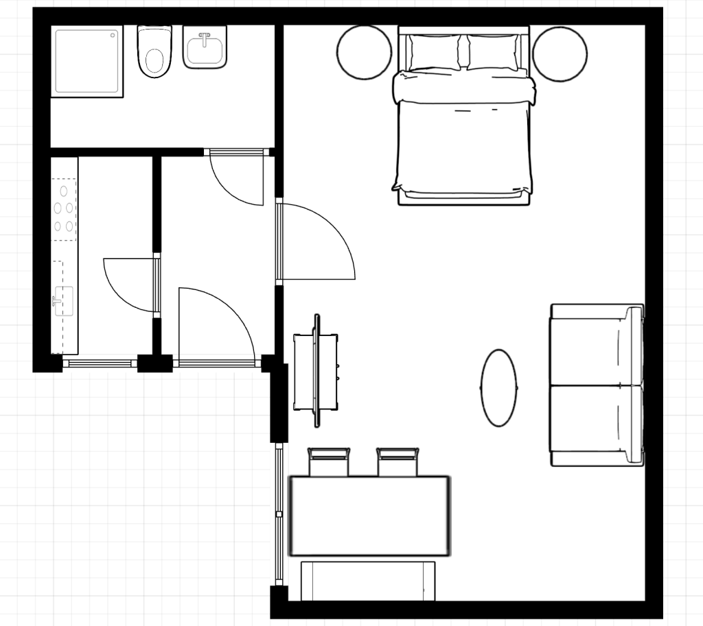 Miete 1 Zimmer Wohnung Berlin | Ganze Wohnung | Berlin | 1- Zimmer Wohnung mit modernem Interior | Hominext