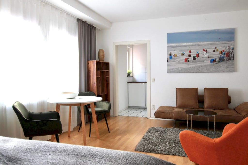 Miete 1 Zimmer Wohnung Köln | Ganze Wohnung | Köln | Helles Apartment im Belgisches Viertel | Hominext