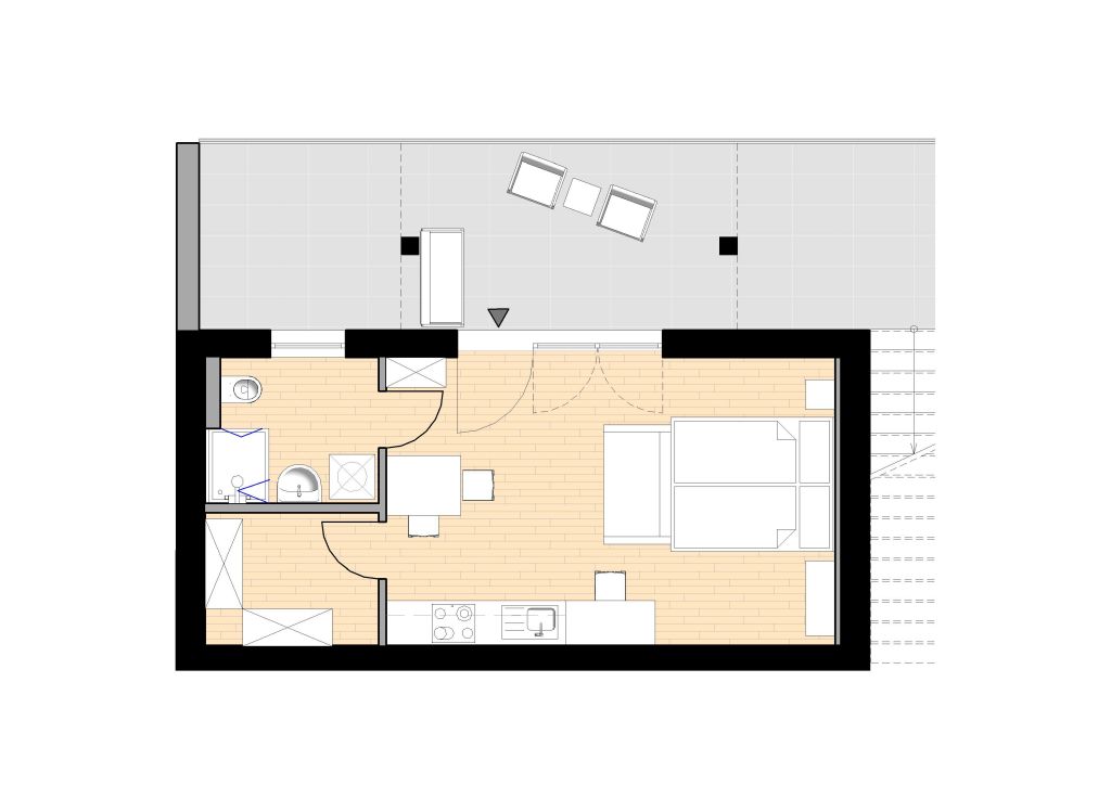 Miete 1 Zimmer Wohnung Heidelberg | Ganze Wohnung | Heidelberg | Neubau: Businessapartment mit Aussicht | Hominext