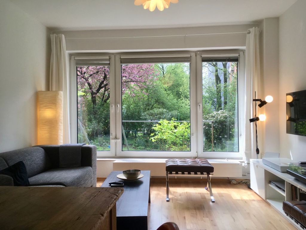 Rent 1 room apartment Hamburg | Entire place | Hamburg | 2 Zimmer Wohnung mit Garten, sehr ruhig, tolle Lage nähe Sternschanze | Hominext