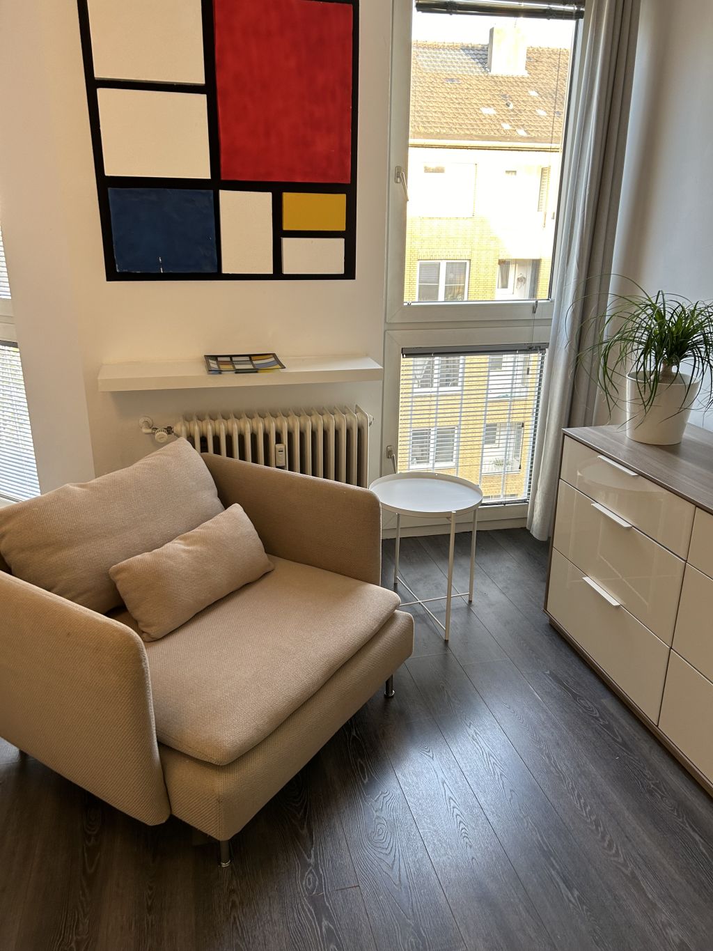 Miete 1 Zimmer Wohnung Düsseldorf | Ganze Wohnung | Düsseldorf | Komplett ausgestattetes Studio in Unterbilk | Hominext