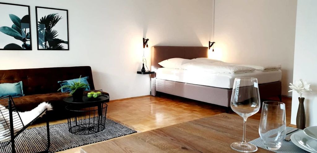 Miete 1 Zimmer Wohnung Hannover | Ganze Wohnung | Hannover | Wunderschönes City Apartment mit traumhafter Terrasse | Hominext