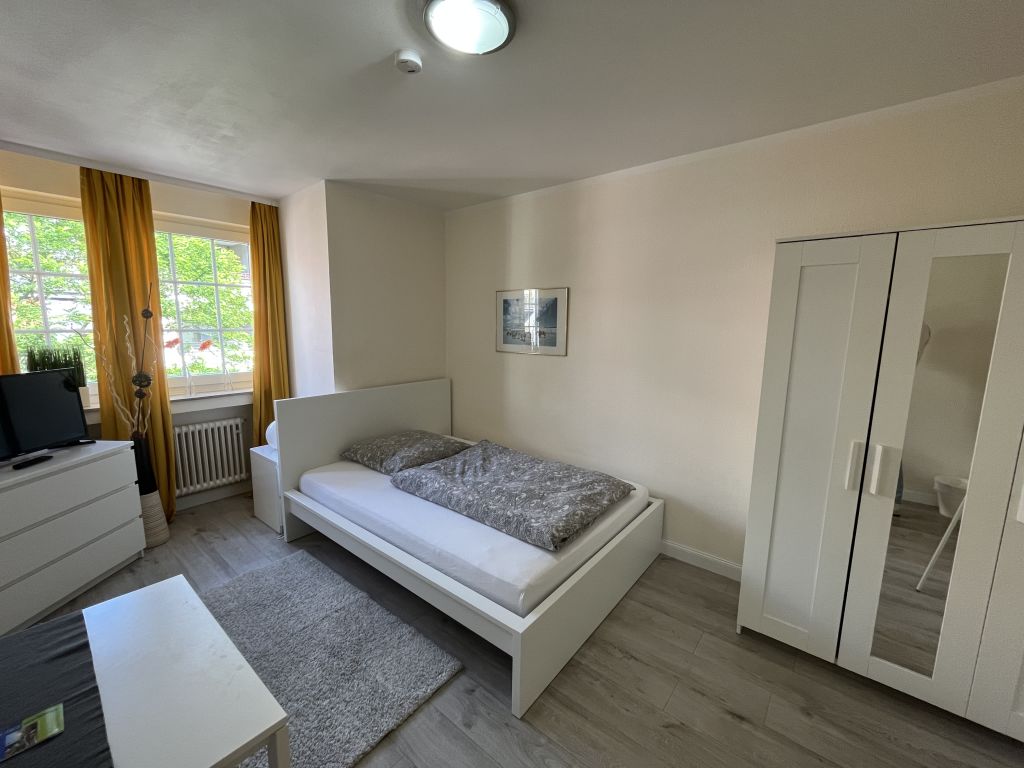 Miete 1 Zimmer Wohnung Düsseldorf | Ganze Wohnung | Düsseldorf | Helles, gemütliches Apartment im Zentrum von Düsseldorf | Hominext