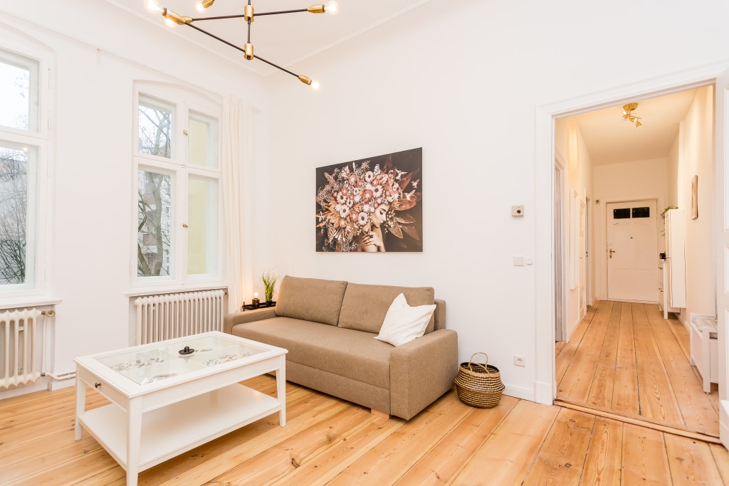 Miete 1 Zimmer Wohnung Berlin | Ganze Wohnung | Berlin | Charmantes und modernes Apartment im Altbau | Hominext