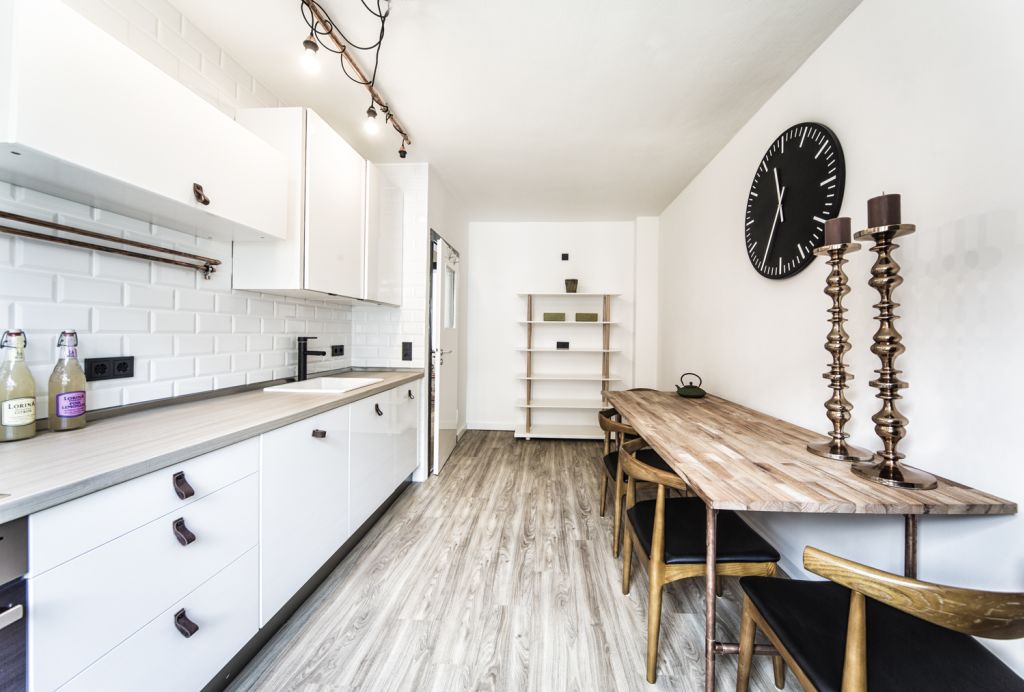 Miete 1 Zimmer Wohnung Düsseldorf | Ganze Wohnung | Düsseldorf | Möblierte Designer Wohnung mit Südwest-Balkon mitten im Medienhafen | Hominext