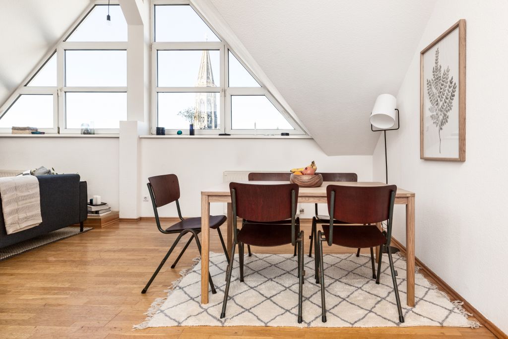 Rent 1 room apartment Berlin | Entire place | Berlin | Ein Berliner Penthouse-Apartment mit Aussicht | Hominext