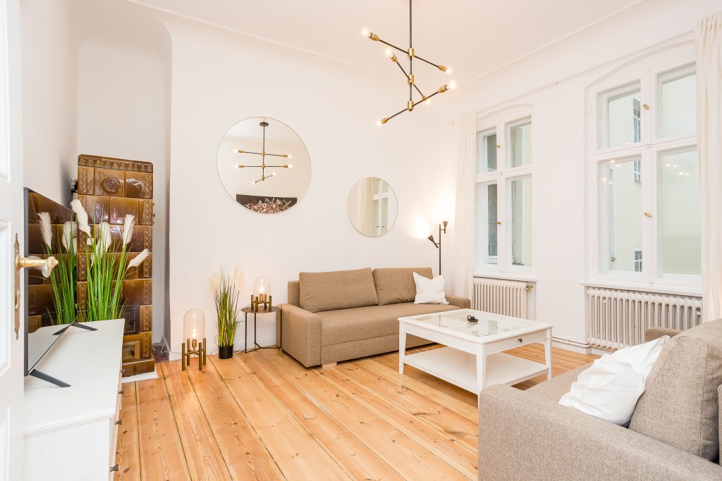 Miete 1 Zimmer Wohnung Berlin | Ganze Wohnung | Berlin | Charmantes und modernes Apartment im Altbau | Hominext