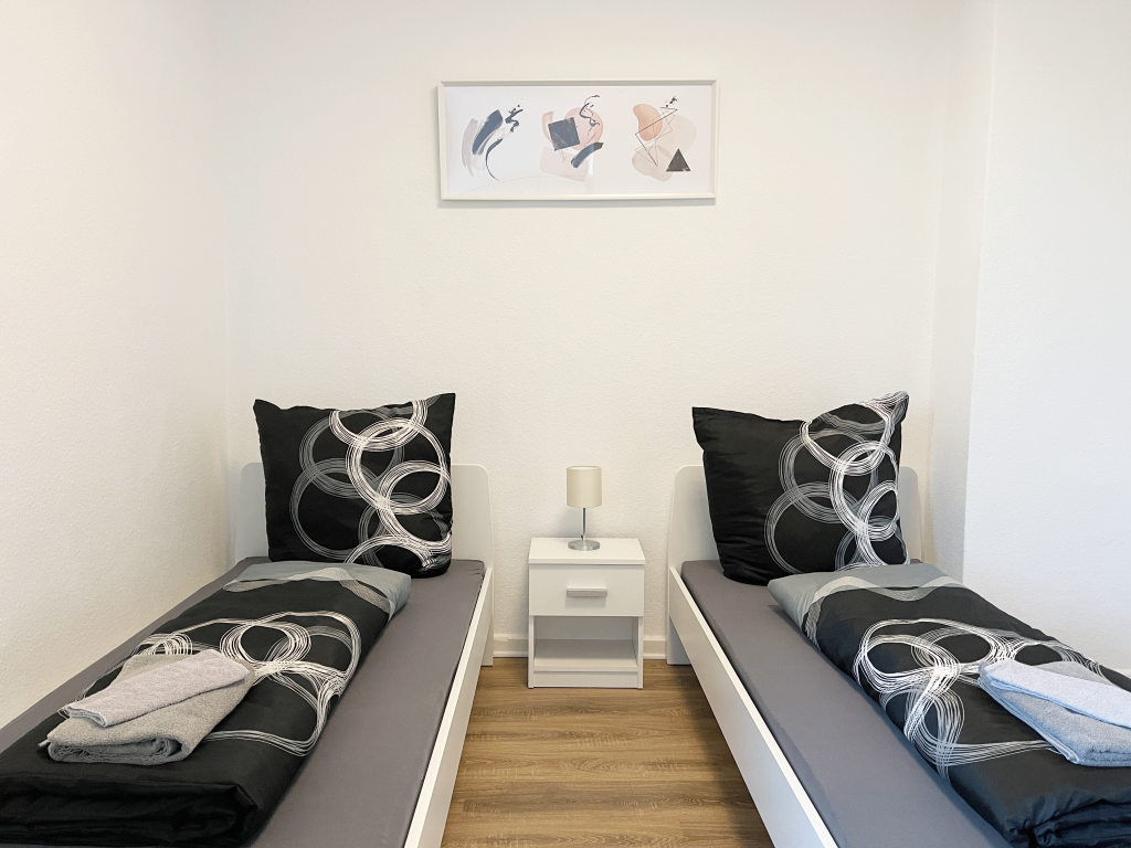 Miete 3 Zimmer Wohnung Osnabrück | Ganze Wohnung | Osnabrück | 6-Bett-Apartment für Monteur | Küche | Hominext