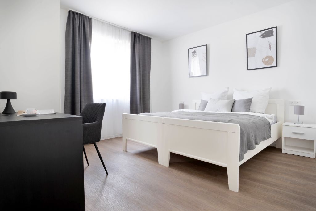 Miete 1 Zimmer Wohnung Lengerich | Ganze Wohnung | Lengerich | Gemütliche Doppelbett-Apartments in Lengerich | Hominext