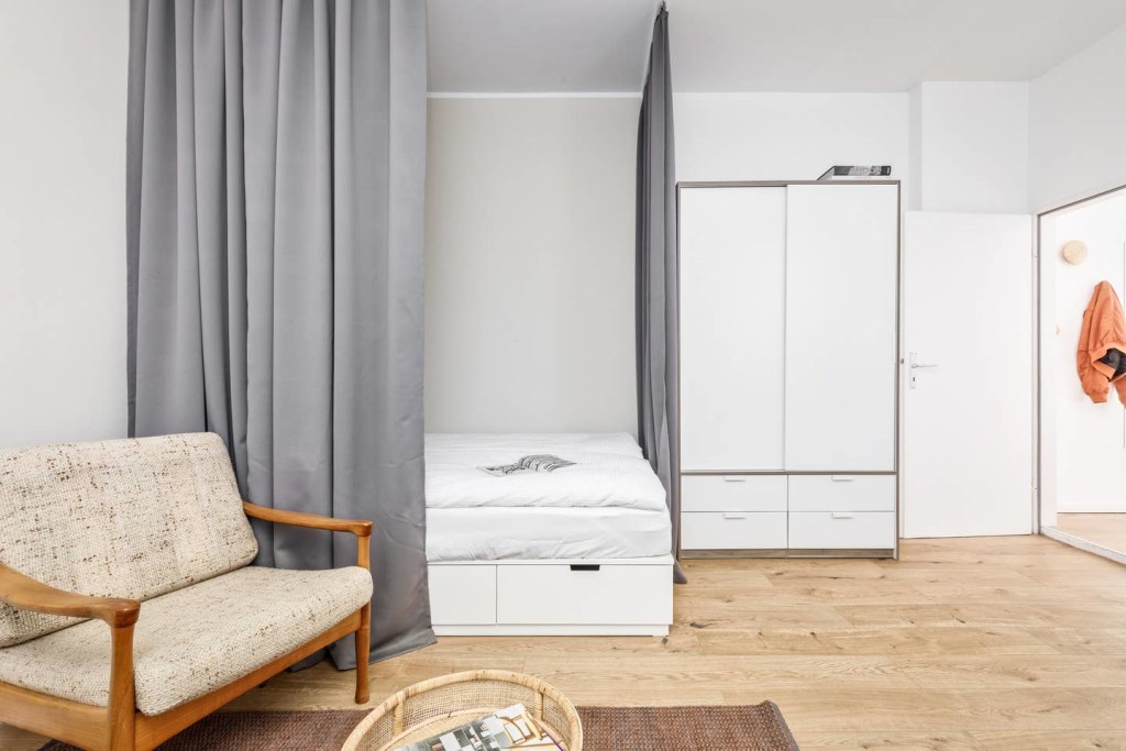 Miete 1 Zimmer Wohnung Berlin | Ganze Wohnung | Berlin | Helles und gemütliches Apartment am Weinbergspark | Hominext