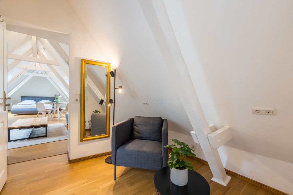 Miete 1 Zimmer Wohnung Berlin | Ganze Wohnung | Berlin | Einzigartiges Apartment mit Balkon in Mitte | Hominext